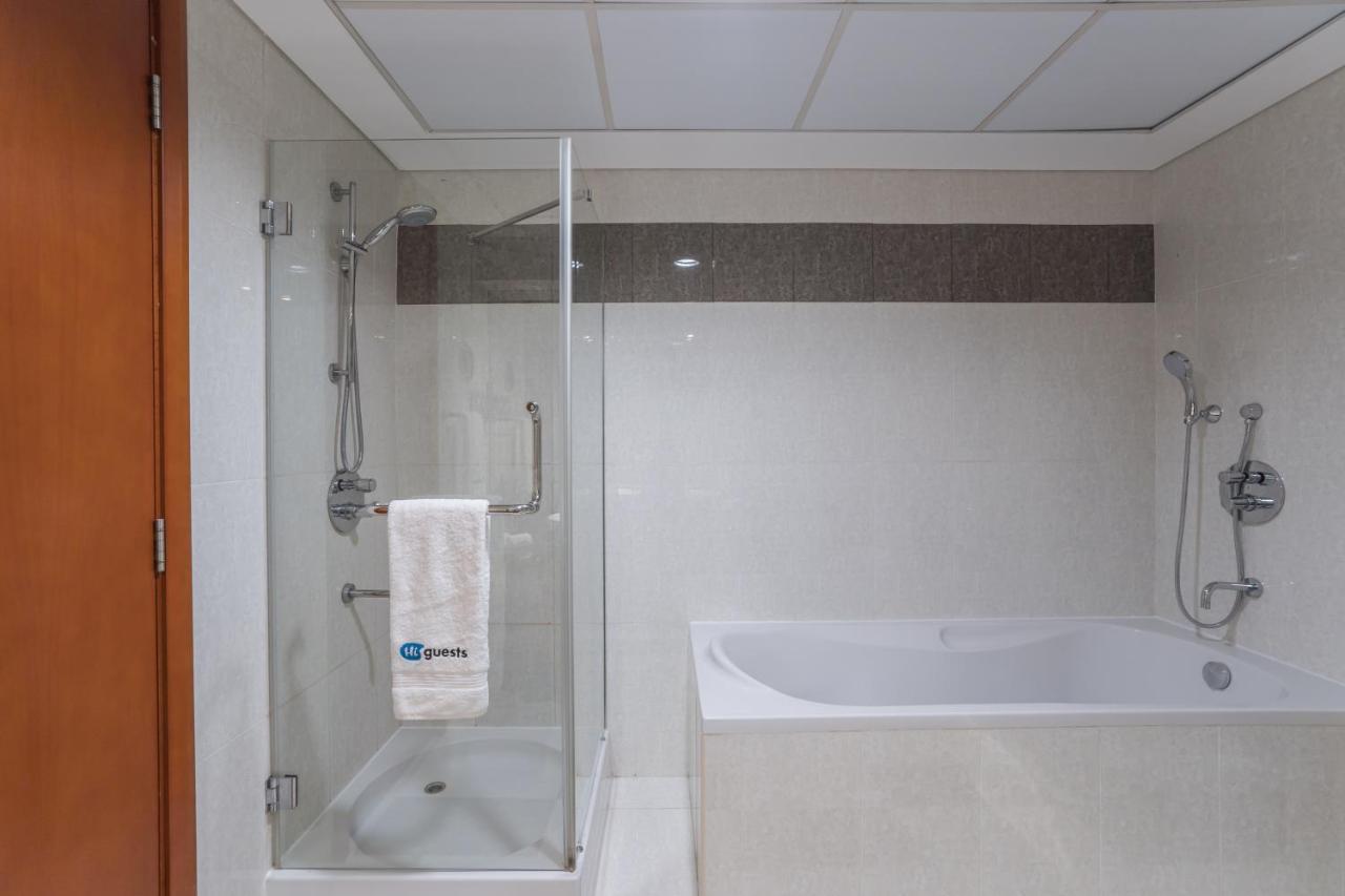 Higuests - Luxury Apartment In The Iconic Park Towers Dubaj Kültér fotó