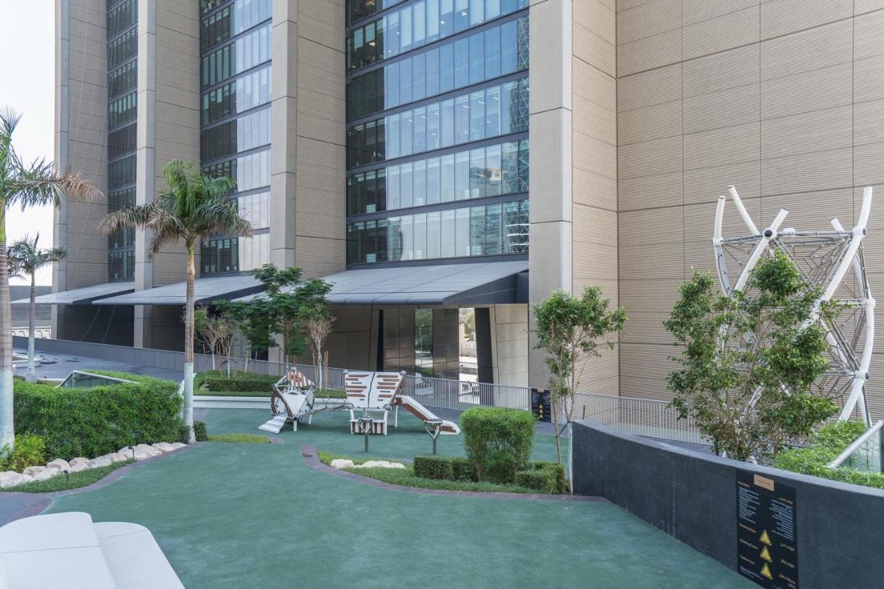 Higuests - Luxury Apartment In The Iconic Park Towers Dubaj Kültér fotó