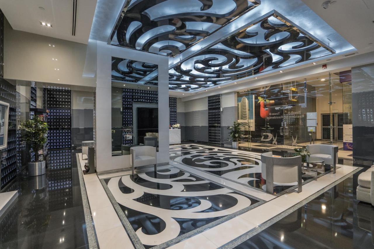 Higuests - Luxury Apartment In The Iconic Park Towers Dubaj Kültér fotó