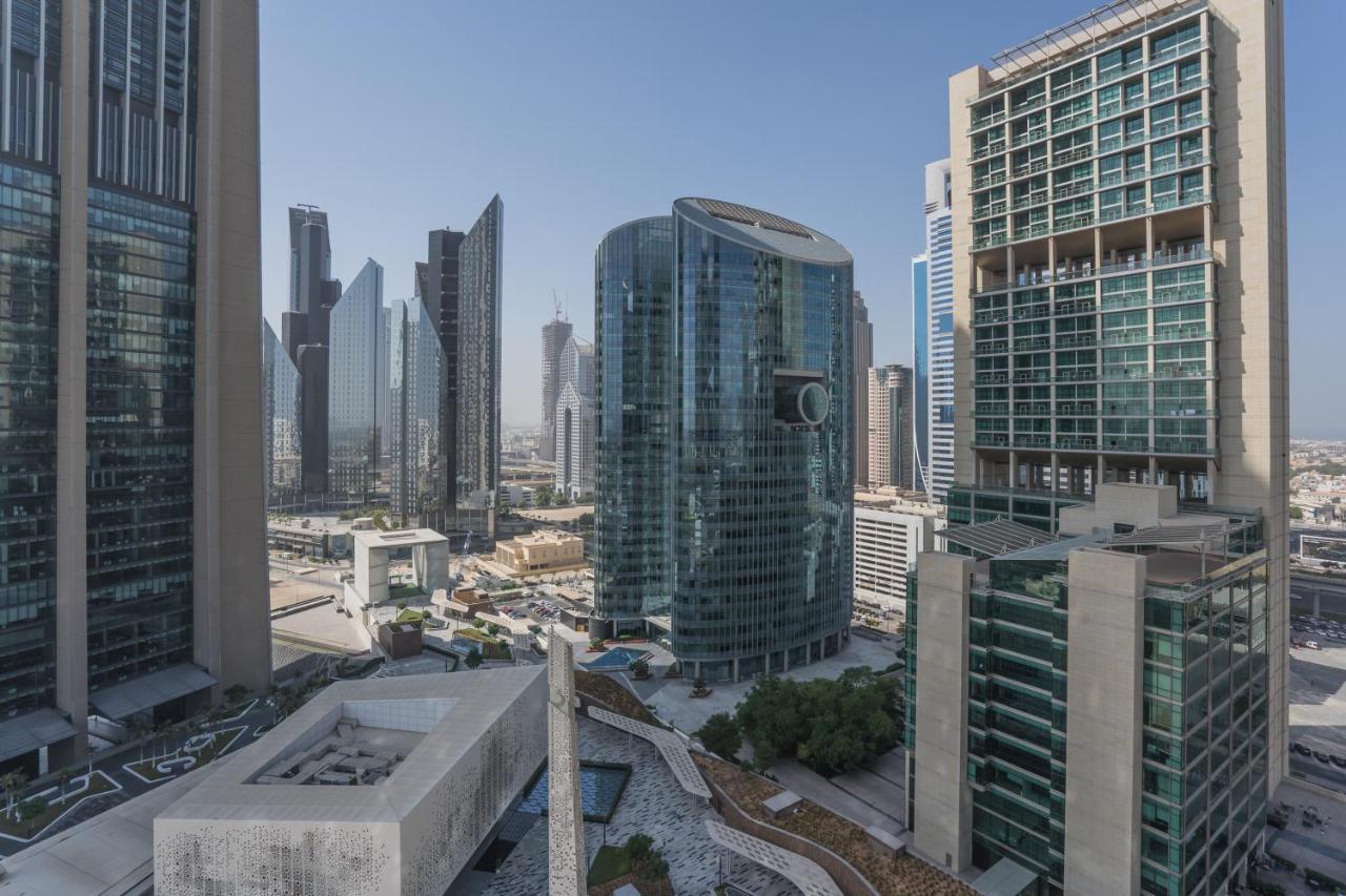 Higuests - Luxury Apartment In The Iconic Park Towers Dubaj Kültér fotó